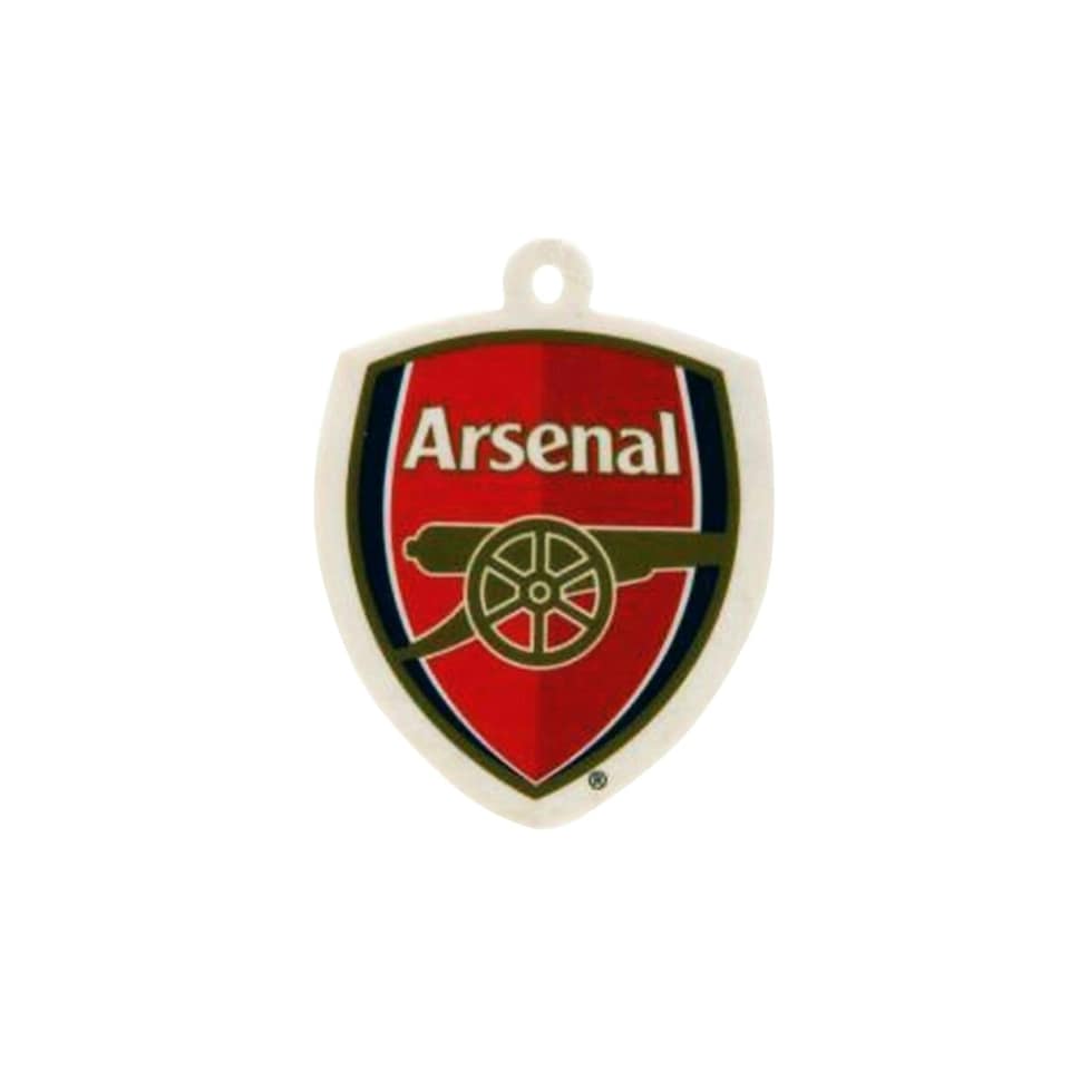 image 1 of Arsenal FC Official Football Crest Car Air Freshener - Red - One Size
