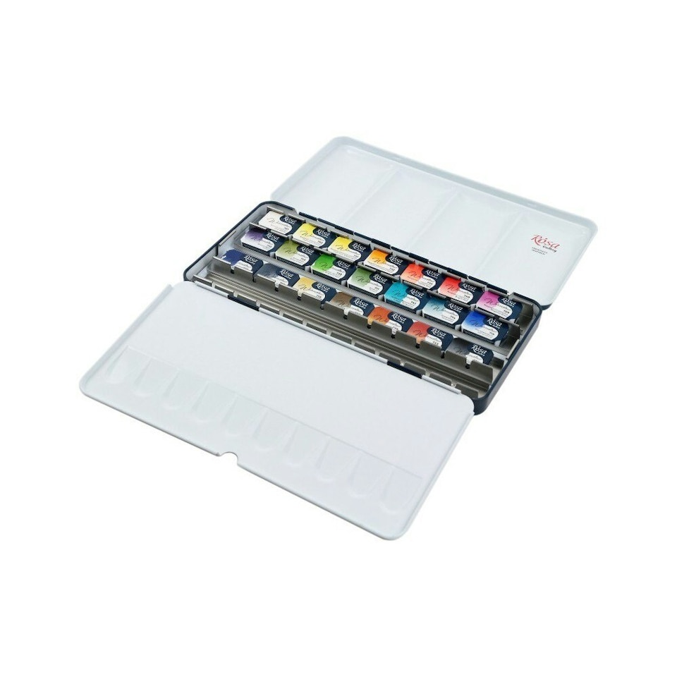 image 1 of Pack of 21 Modern Assorted Watercolours Paints by Rosa Gallery