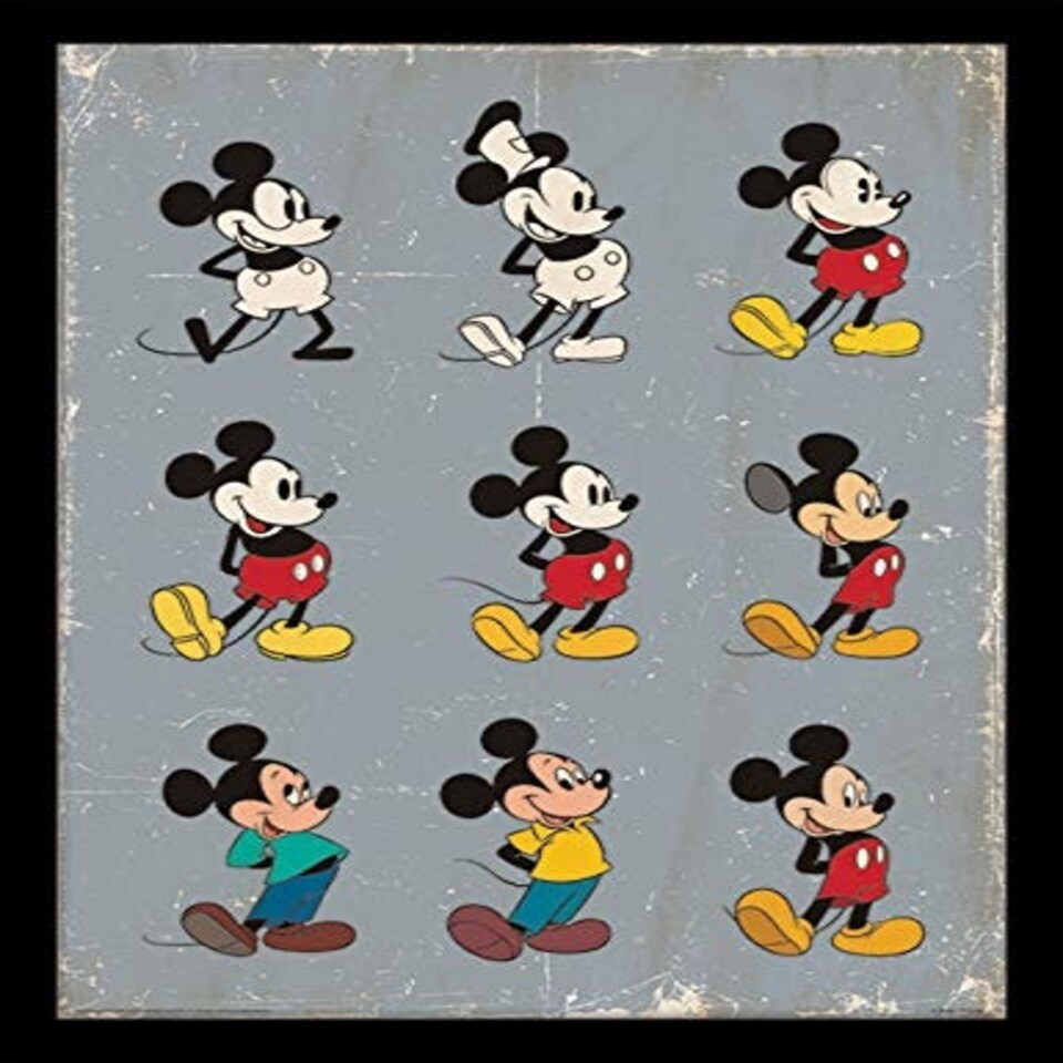 MICKEY MOUSE EVOLUTION - MEMORABILIA RANGE - FP11549P