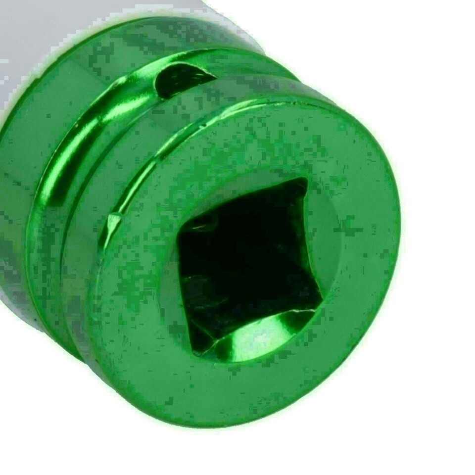 image 1 of 1/2" Drive Alloy Wheel Nut Impact Sockets 17mm 19mm 21mm 22mm 4pc Set