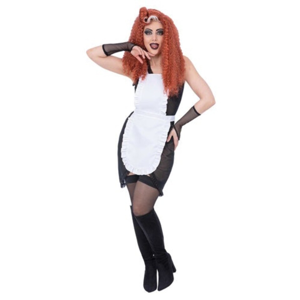image 1 of Magenta Rocky Horror Show Fancy Dress Costume Ladies Large - UK 16-18 Multi | 16