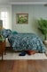 image 2 of Tropical Leaves 100% Cotton Duvet Cover Set – Digitally Printed with Piped Edging | Multi | King