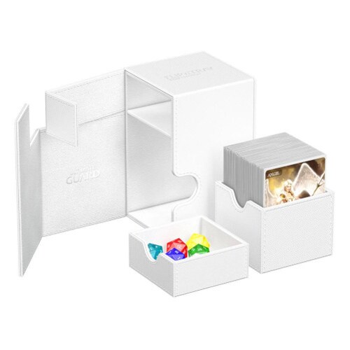 Ultimate Guard - Flip n Tray 100+ XenoSkin - Monocolor White - Brand New