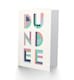 image 2 of Dundee Bright Pastel Colour Art Deco Typography Art Card