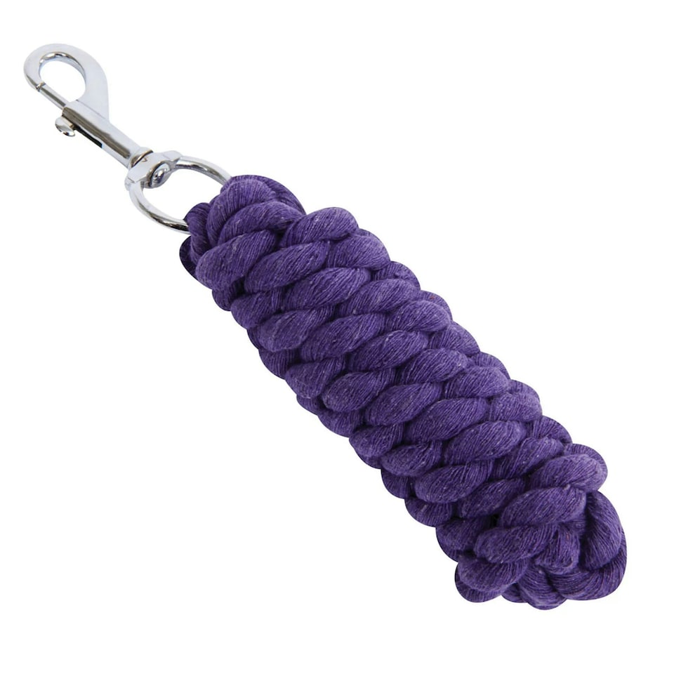 image 1 of Roma Twisted Horse Lead - Purple - 2m