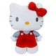 image 1 of Hello Kitty Soft Toy Large Plush Red Cute Plush Huggable Cuddly 50cm Red