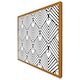 image 4 of Black geometric decoration (Picture Frame) Black | XS