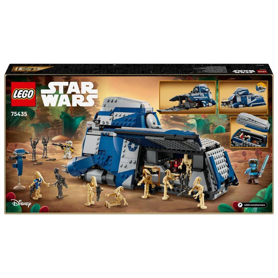 image 1 of Lego Star Wars 75435 Battle Of Felucia Separatist MTT 976 Piece Set