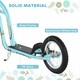 image 5 of HOMCOM Kids Stunt Scooter with 12" Rubber Tyres, Adjustable Handlebar, Black 