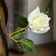 image 10 of Outsunny Set of 2 90cm Artificial Rose Tree, Fake Decorative Plant, White
