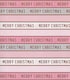 image 4 of Christmas Gift Wrapping Paper 4 x 8M Rolls And Gift Tags Rose Gold Blush Pink