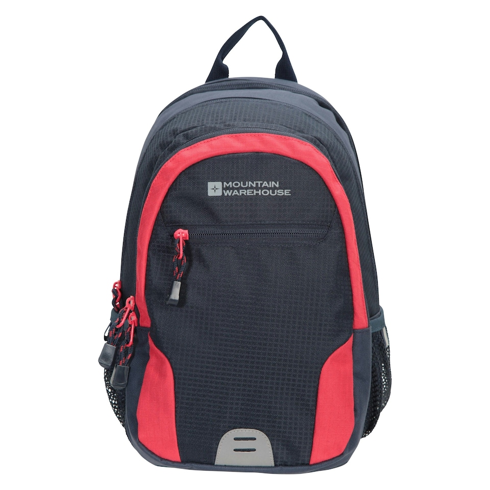 Mountain Warehouse Quest 12L Backpack - Navy/Red - One Size