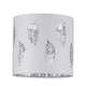 image 1 of Fern - White Cut Out 15.5cm Table Lamp Shade White | Silver