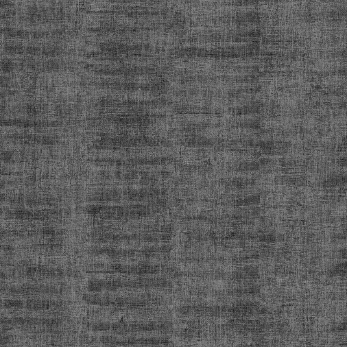 Muriva Darcy James Collection Linen Effect Textured Wallpaper Black Black 1