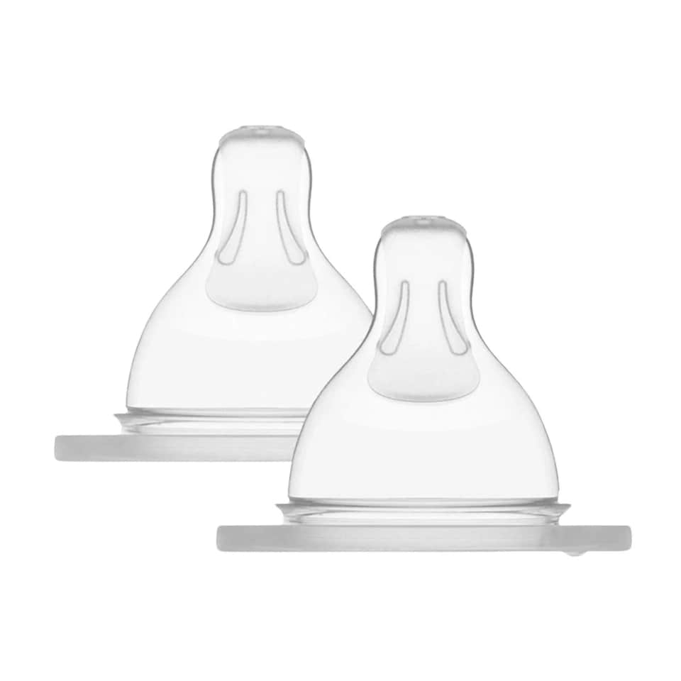 image 1 of MAM SkinSoft Silicone Teat Newborn 2Pk