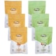 image 1 of Nilaqua No Rinse Shampoo Wrap the World's First Biodegradable Shampoo Cap Biodegradable Bamboo Waterless Hair Wash for Elderly Pleasant Fragrance Fresh Apple & Jasmine + Oatmilk & Honey 3pack
