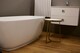 image 2 of Balterley Contemporary Round 3 Leg Coffee Table with Marble Top | Copper | Marble