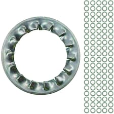 16mm M16 Internal Shake Proof Washers Lock Bolt Washer Serrated Teeth 100pk