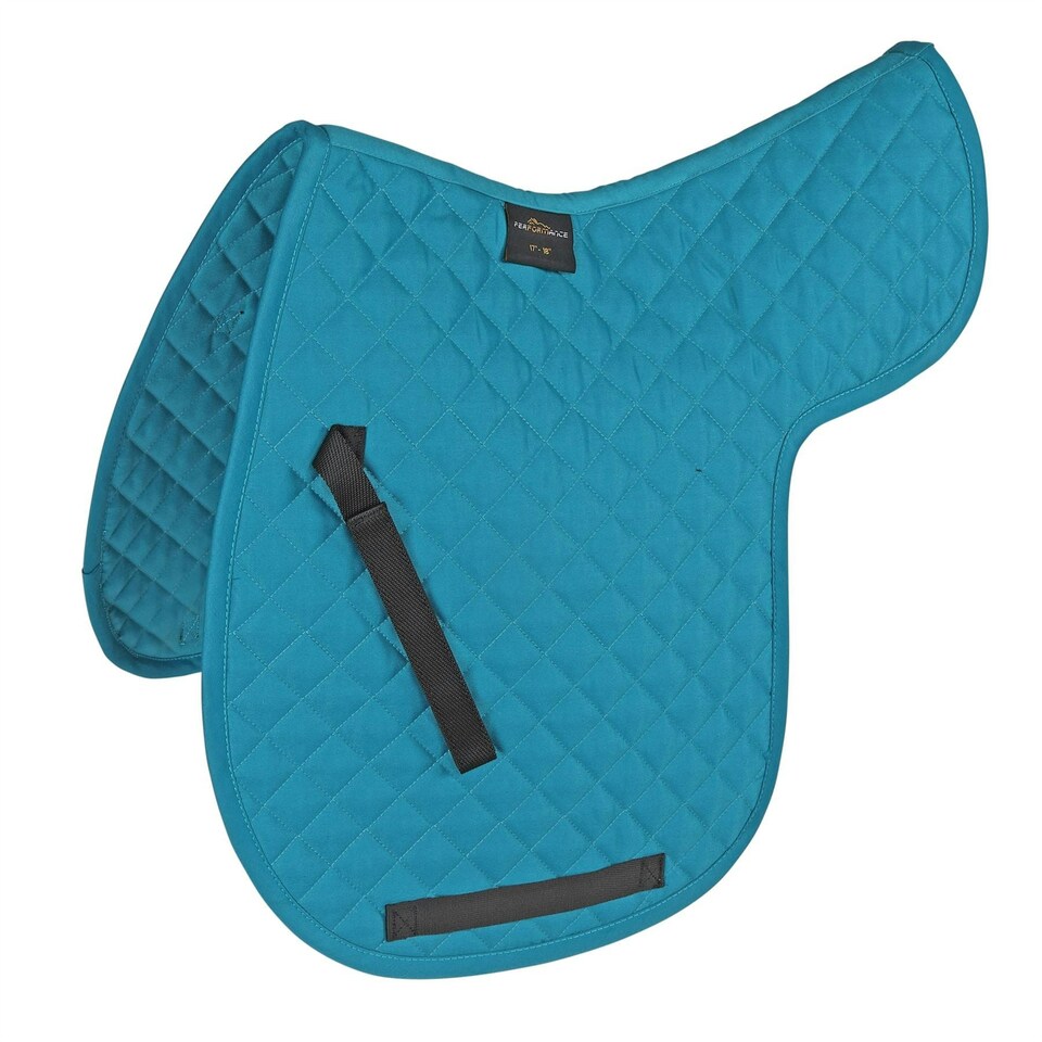 image 1 of Shires Performance Lite Numnah Green | Size: 15-16.5 Inch
Colour: Green