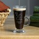 image 5 of Personalised Get Cosy Latte Glass Clear
