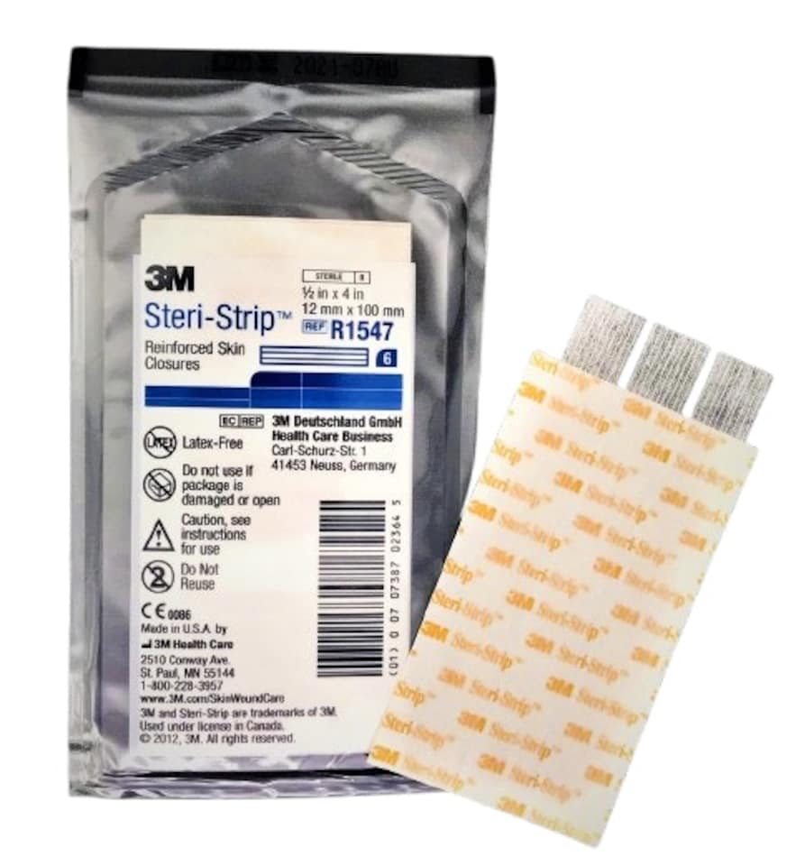 image 1 of Steri-Strip Butterfly Stitches R1547 - Pack of 5 - Adhesive Skin Closures