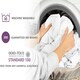 image 7 of Incontinence Bed Pads with Tucks - Washable, Absorbs up to 3L, 85 x 150cm Blue | 1 pack | King