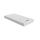 image 1 of Visco Therapy 15cm Deep Thrive Kids Cool Blue Support Foam Mattress for Cooler Sleep and Gentle Pressure Relief | White | White | Small Single | 1