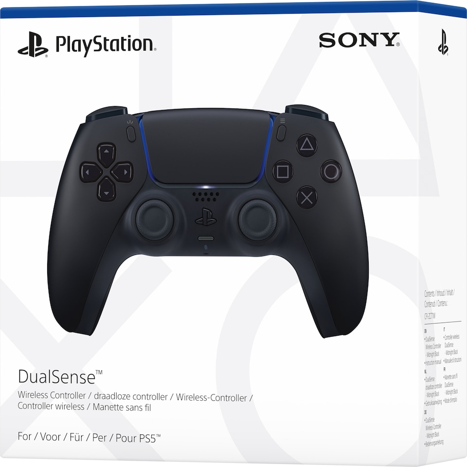image 1 of Sony DualSense Wireless Controller – Midnight Black V2 - PlayStation 5 - 1000040194 - P5AEPJSNY57589