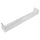 image 8 of SPARES2GO Upper Lower Door Shelf for CDA BC2763/0 BK2963FA/0 BK3163/0 BK3163FA/0 FW852/0 FW872/0 Fridge Freezer Clear