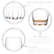 image 2 of LAV Adora Coloured Highball Glasses - 390ml - 6 Colours - Pack of 6 | Multi | Multi