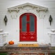 image 4 of Marco Paul Beige Coir 'Home Sweet Home' Doormat 40x60cm Autumn Welcome Mat