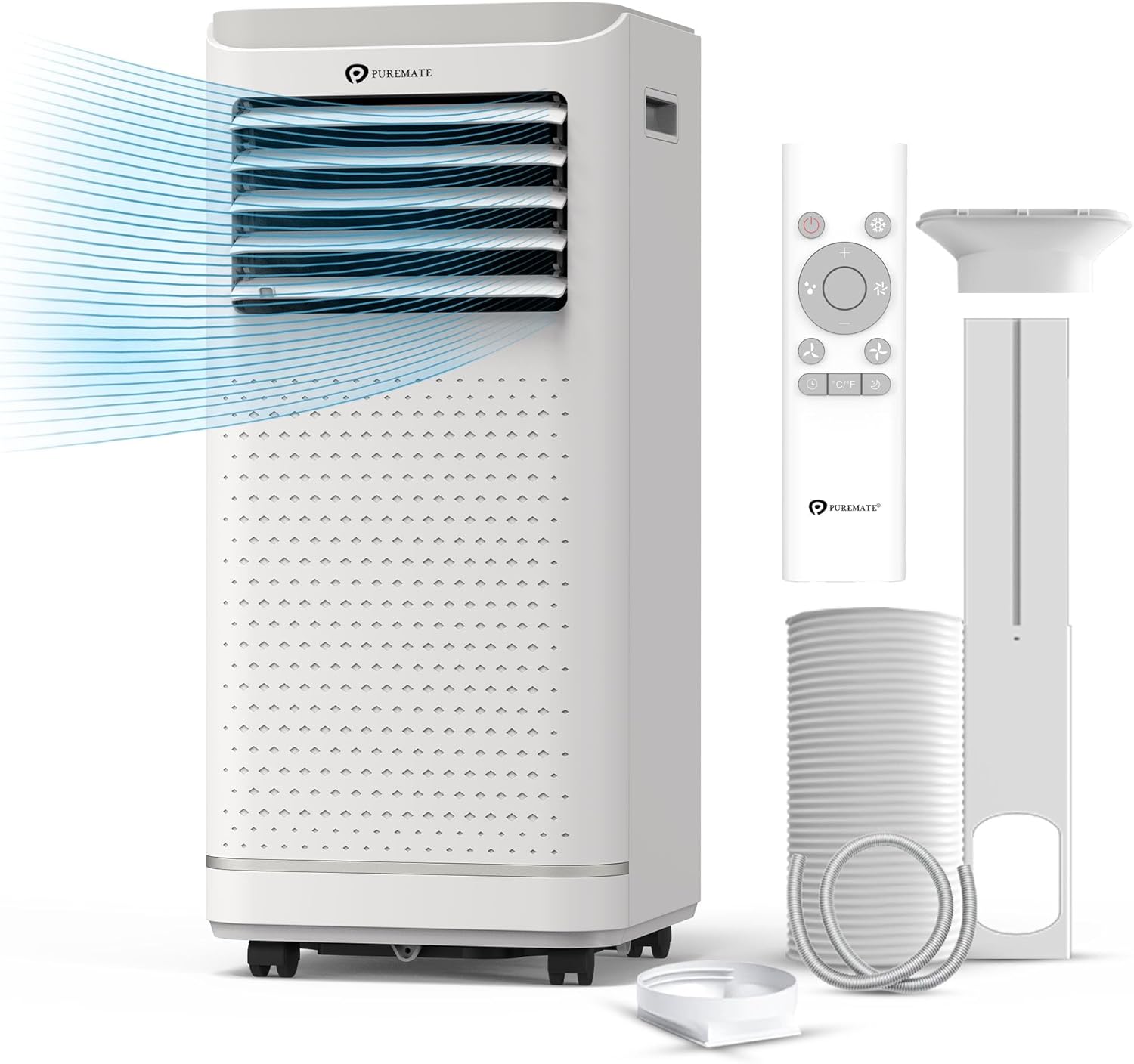 Air Conditioner | Portable Air Conditioner and Dehumidifier | Easy Home Set Up | PureMate