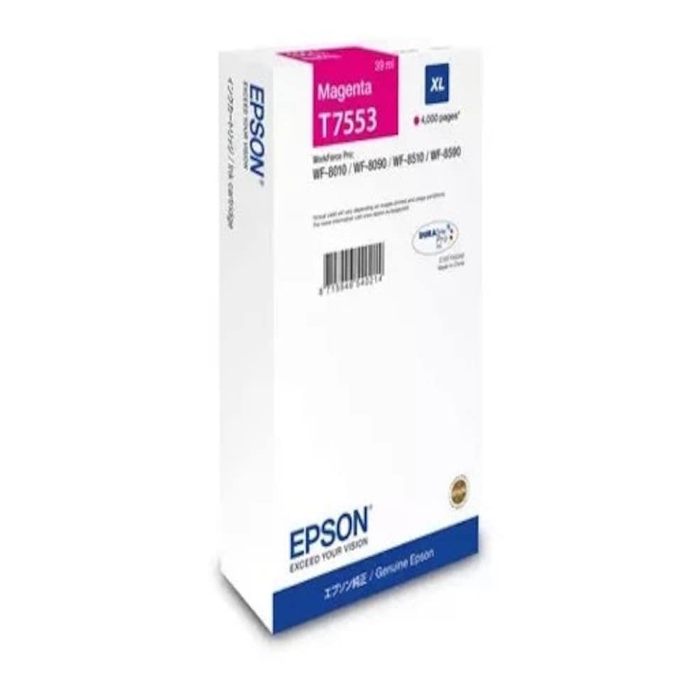 Epson Magenta Ink Cartridge 39ml - C13T75534N N/A