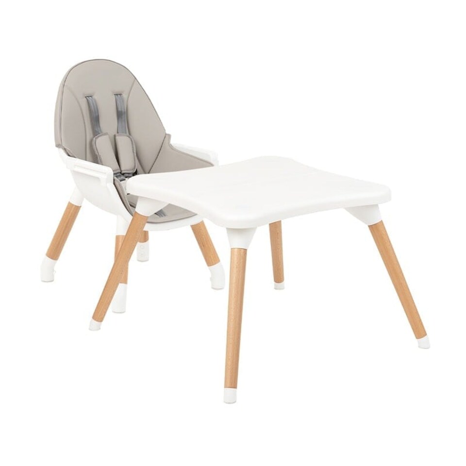 image 1 of Kikka Boo Highchair Multi 3 In 1 Grey