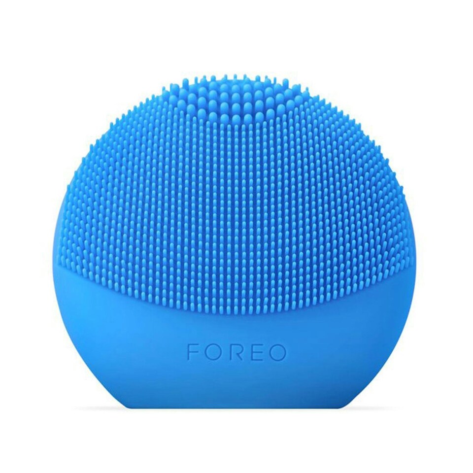 image 1 of FOREO LUNA Play Smart 2 Facial Cleansing Brush Travel-Friendly, Peek A Blue