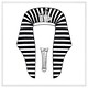 image 1 of Tutankhamun (Picture Frame) White | L