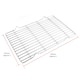 image 2 of SPARES2GO Universal Grill Pan Grid Mesh Rack for Oven Cooker 344mm x 222mm