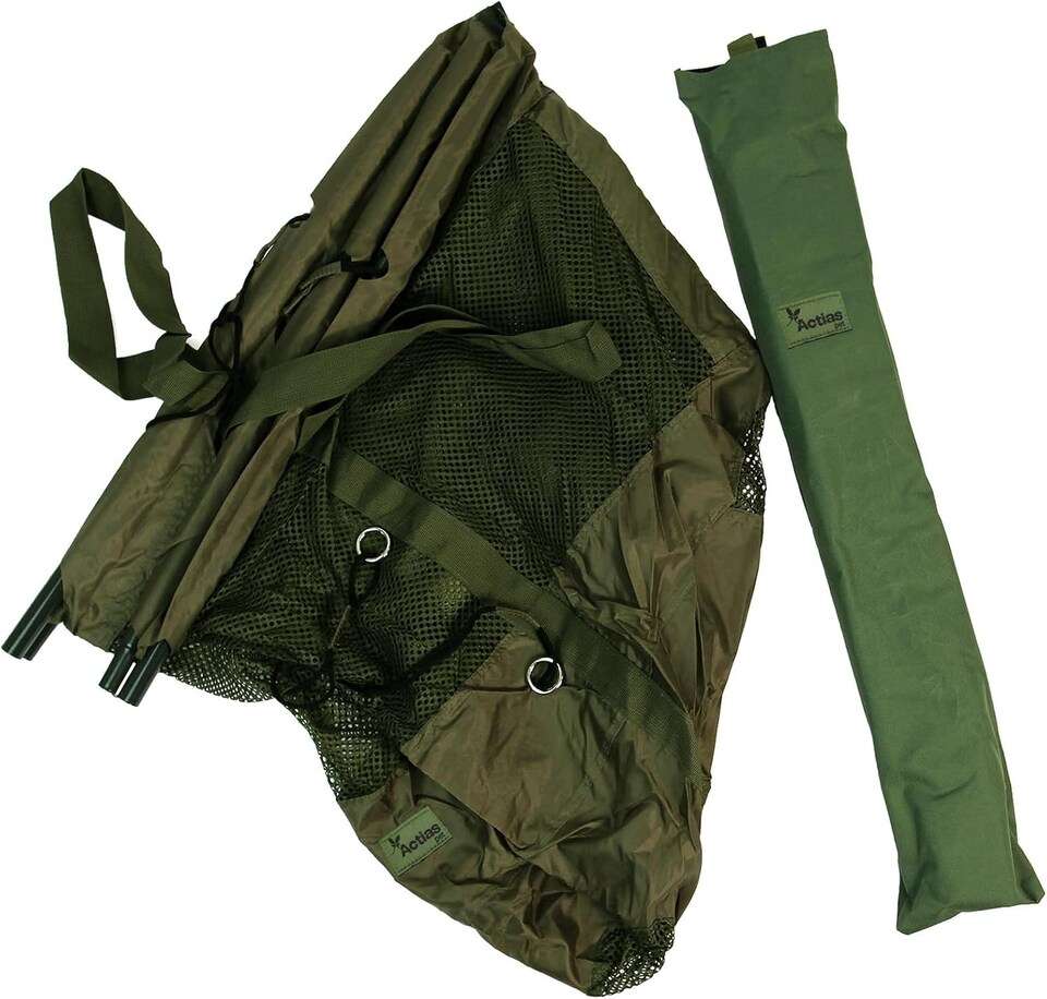 image 1 of Actiaspet Carp Fishing Weighing Sling with Carry Case 120 x 70 cm Green