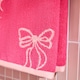 image 3 of OHS Bows 100% Premium Cotton Hand Towel Hotel Quality Soft Absorbent | Pink | Hand towel