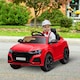image 2 of HOMCOM Audi RS Q8 6V Kids Electric Ride On Car Toy w/ Remote Control Red