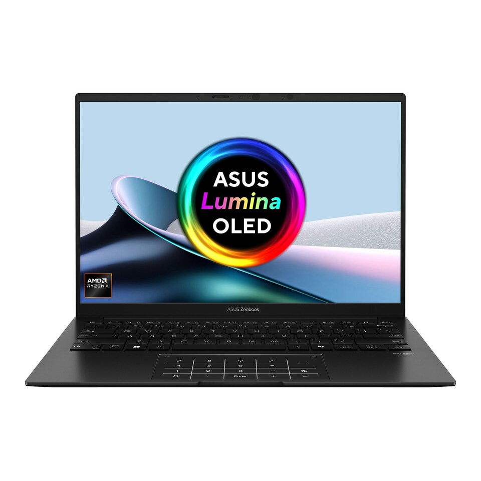 ASUS Zenbook 14 OLED UM3406KA AMD Ryzen AI 7 350 16GB RAM 1TB SSD 14" Windows 11 Home Laptop - Black