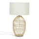 image 3 of ValueLights Hollins Natural Table Lamp