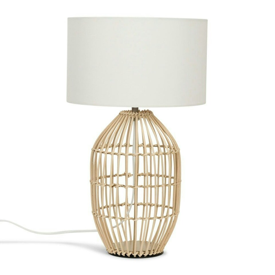 image 1 of ValueLights Hollins Natural Table Lamp