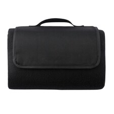 XD Collection Plain Picnic Blanket - Black - One Size | Black | One Size