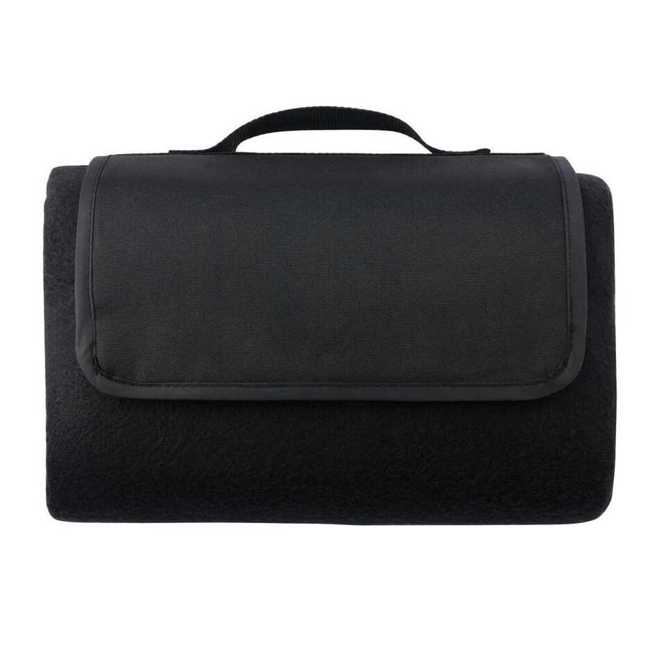 image 1 of XD Collection Plain Picnic Blanket - Black - One Size | Black | One Size