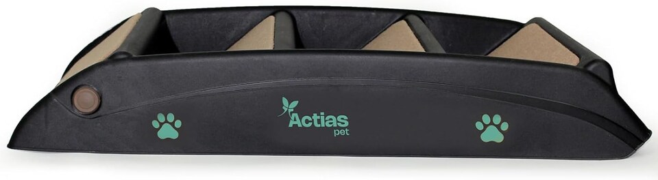 image 1 of Lightweight Folding Pet Stairs Black