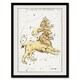 image 1 of Sidney Hall Vintage Leo Constellation Illustration Framed Wall Art Print A4