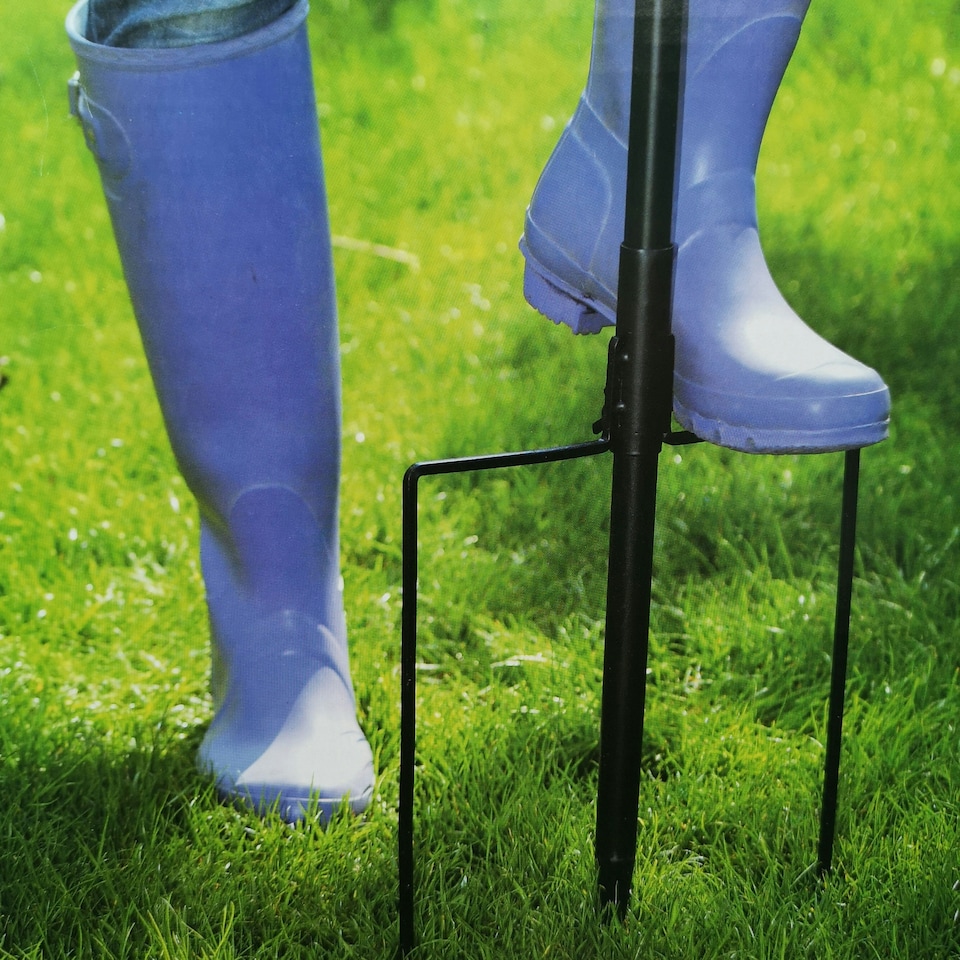 image 1 of 38cm Bird Feeding Station Stabiliser Garden Pole Stand