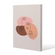 image 1 of modern contemporary minimalist woman portrait (Canvas Print) 101 x 77 x 4cm
