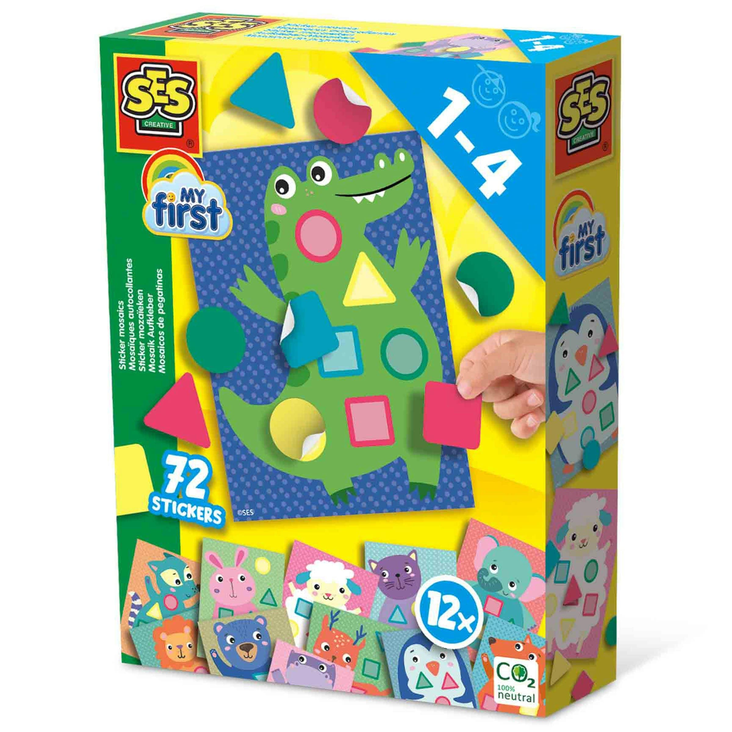 SES Creative My first - Sticker mosaics | Size: 1 Pack